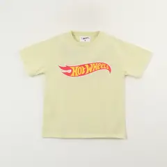 HOT WHEELS - Polera Manga Corta Niño Amarillo Logo