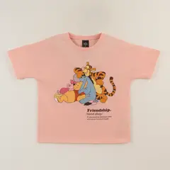 DISNEY - Polera Manga Corta Niña Rosado Winnie & Friends