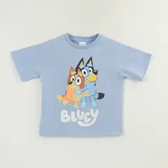 BLUEY - Polera Manga Corta Niño Azul Bingo &