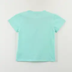 DISNEY - Polera Manga Corta Niña Celeste Be a Unicorn Unicornio