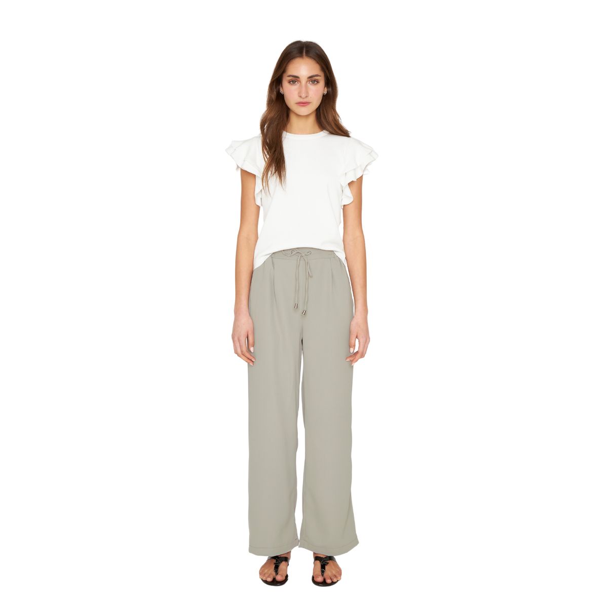 JACINTA TIENDA - Pantalón Luna verde Jacinta Tienda