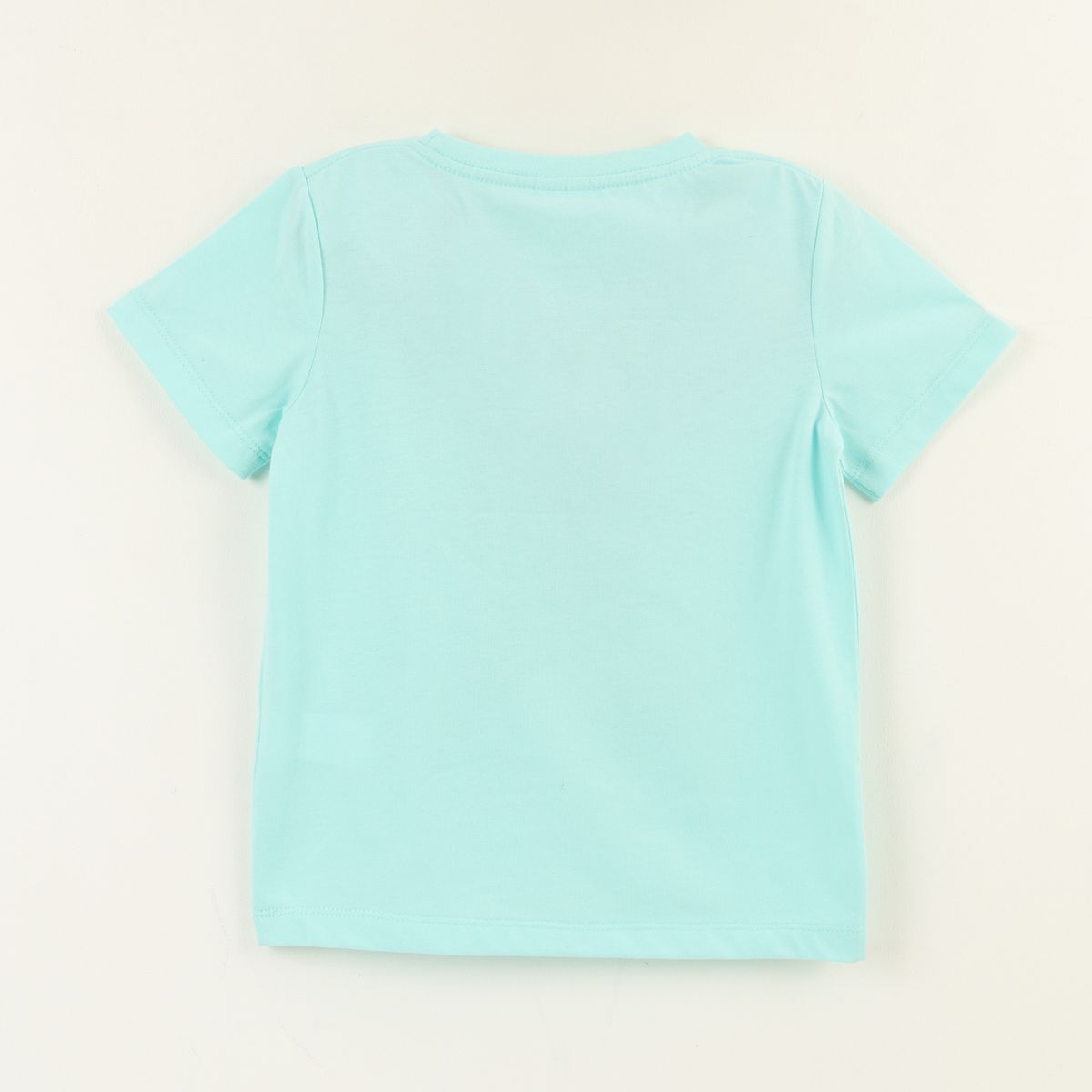 BLUEY - Polera Manga Corta Niño Turquesa Jump Bluey