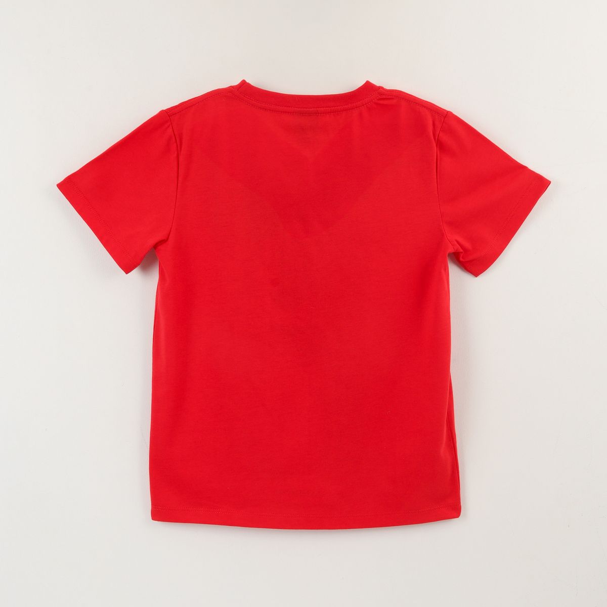 DISNEY - Polera Manga Corta Niño Rojo Mickey Mouse Face Disney