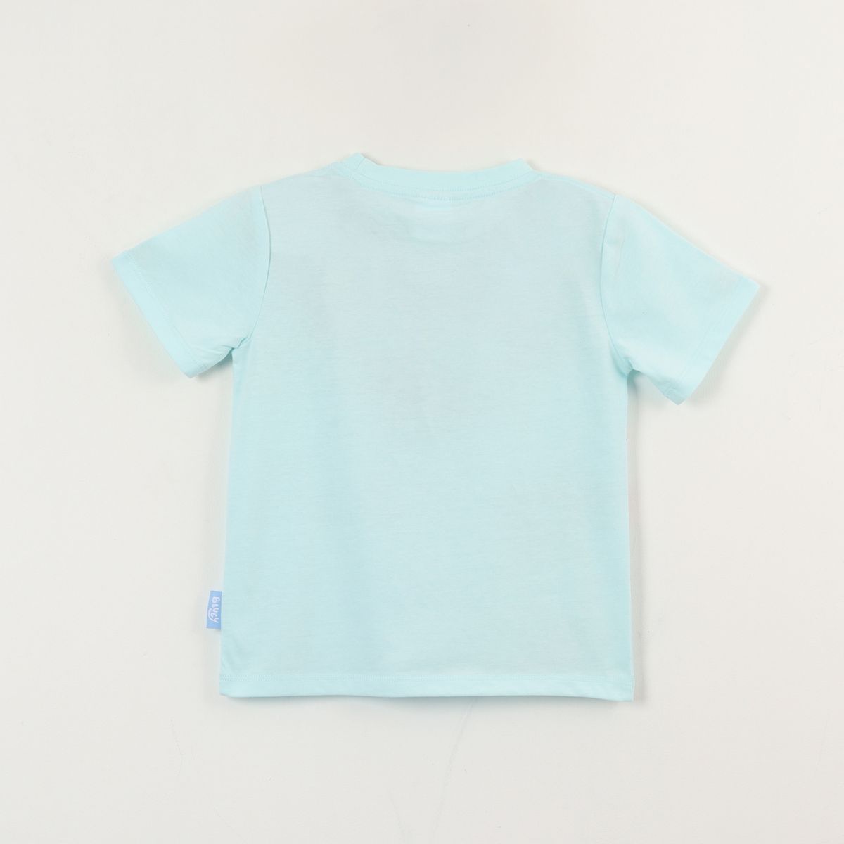 BLUEY - Polera Manga Corta Niño Celeste Friends Bluey