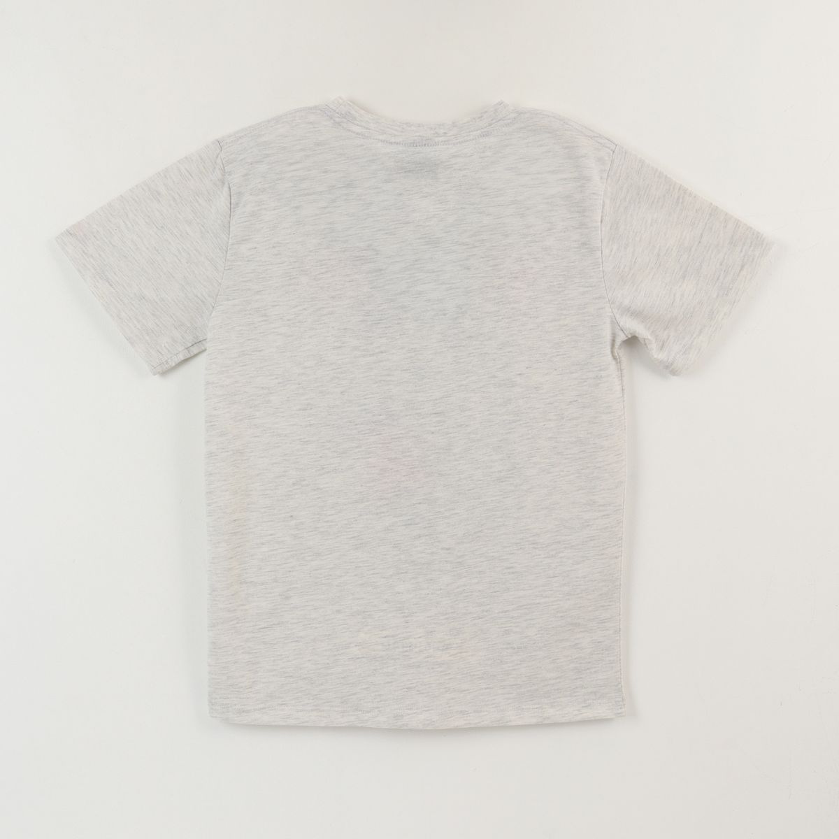 DISNEY - Polera Manga Corta Niño Gris Mickey Mouse Surprise Disney