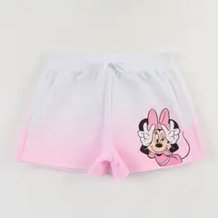 DISNEY - Short Cordón Niña Blanco Tie Dye Minnie Mouse