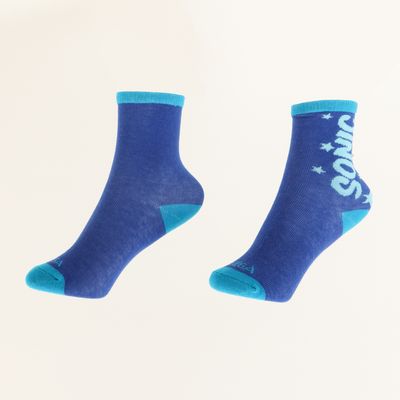 Imagen 2 del producto Tripack Calcetines Niño Azul Full Print