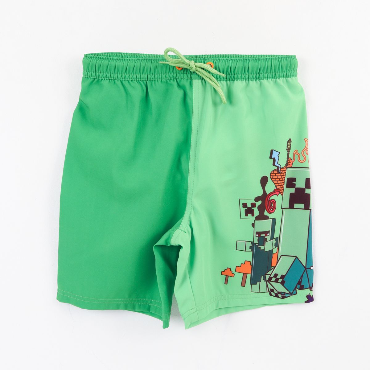 MINECRAFT - Traje de baño Niño Creeper Verde Minecraft