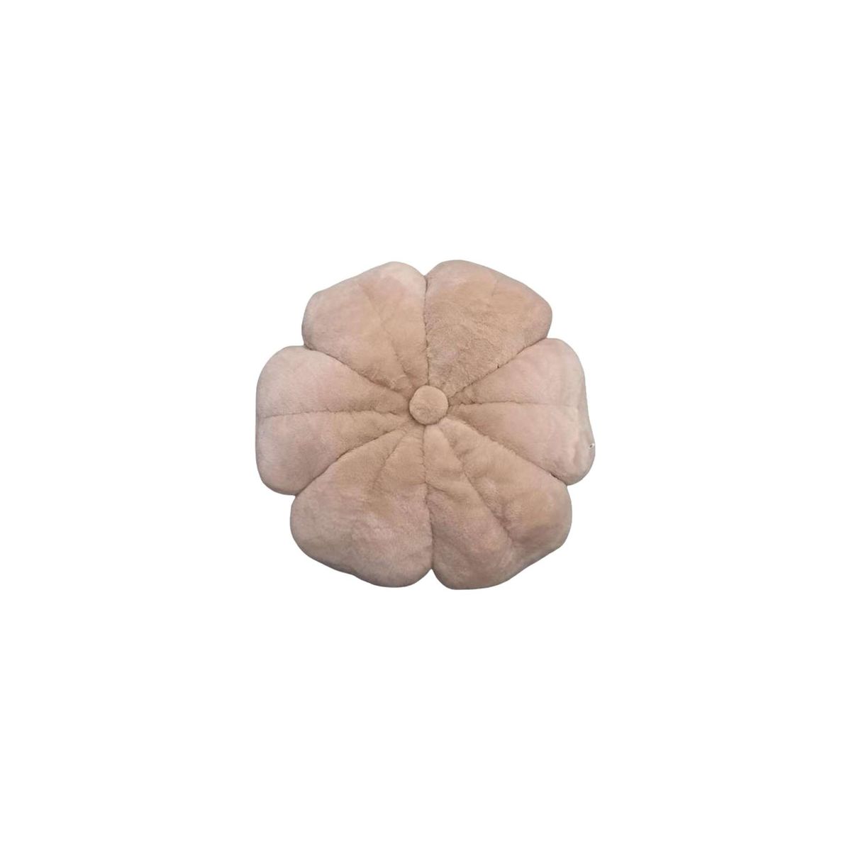 GENERICO - COJIN FLOR BEIGE 50 CM