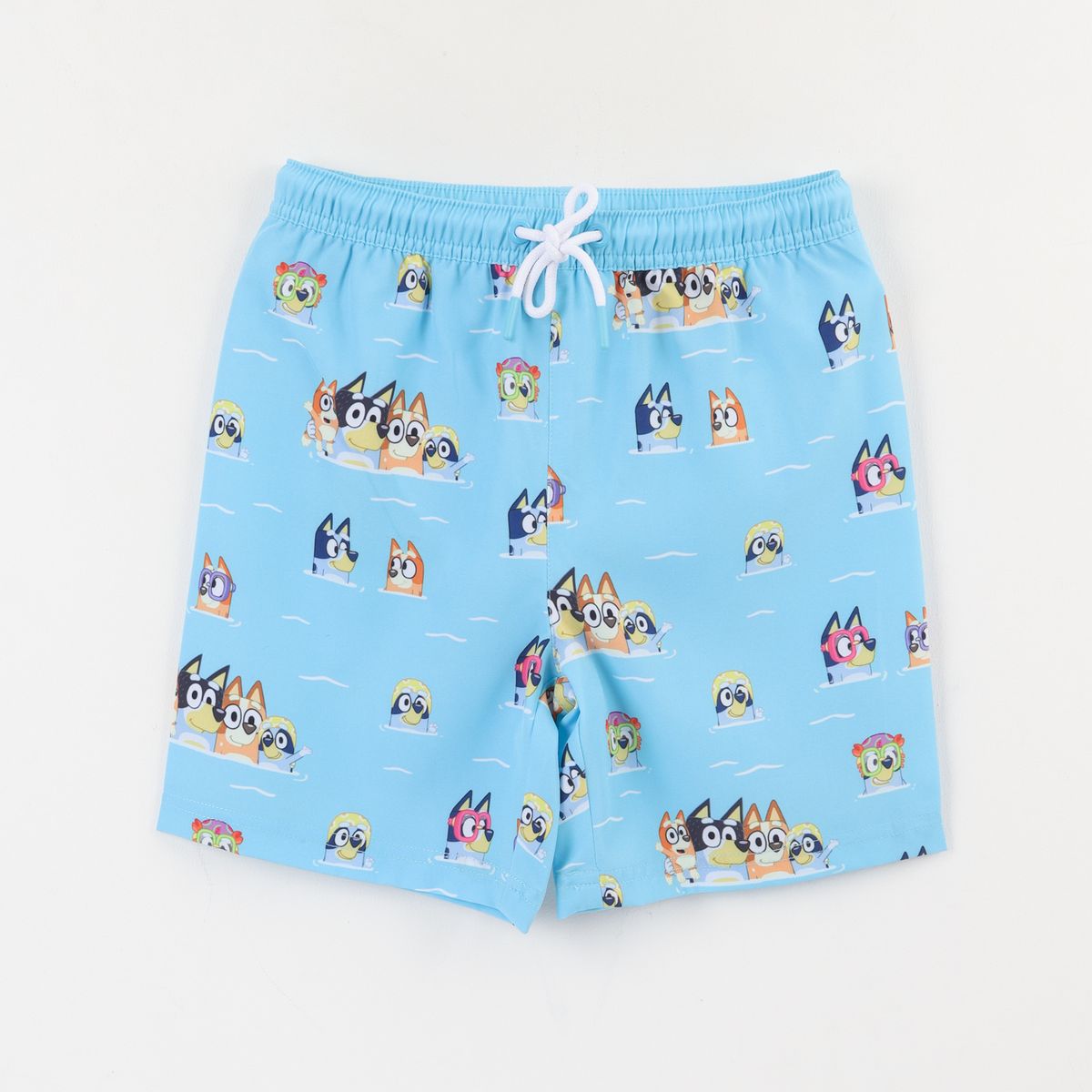 BLUEY - Short Niño Celeste Full Print Bluey & Friends Bluey