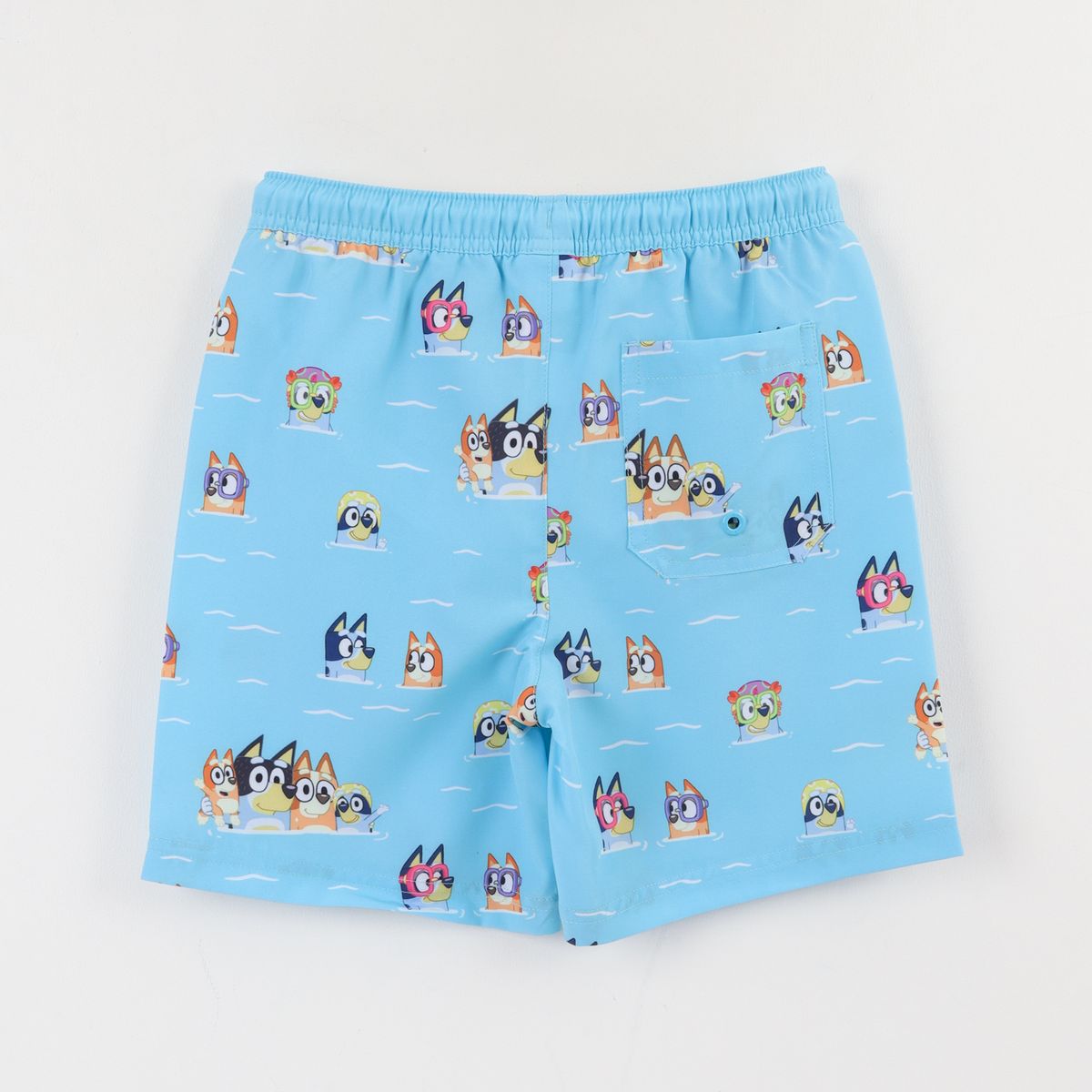 BLUEY - Short Niño Celeste Full Print Bluey & Friends Bluey
