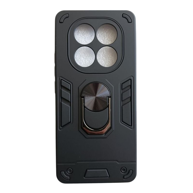 GENERICO - Carcasa Reforzada para Xiaomi Redmi Note 14 Pro 5g - Negro