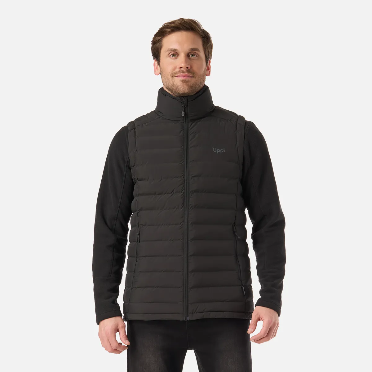 LIPPI - Chaqueta Hombre Snowmass Steam-Pro Vest Negro Lippi