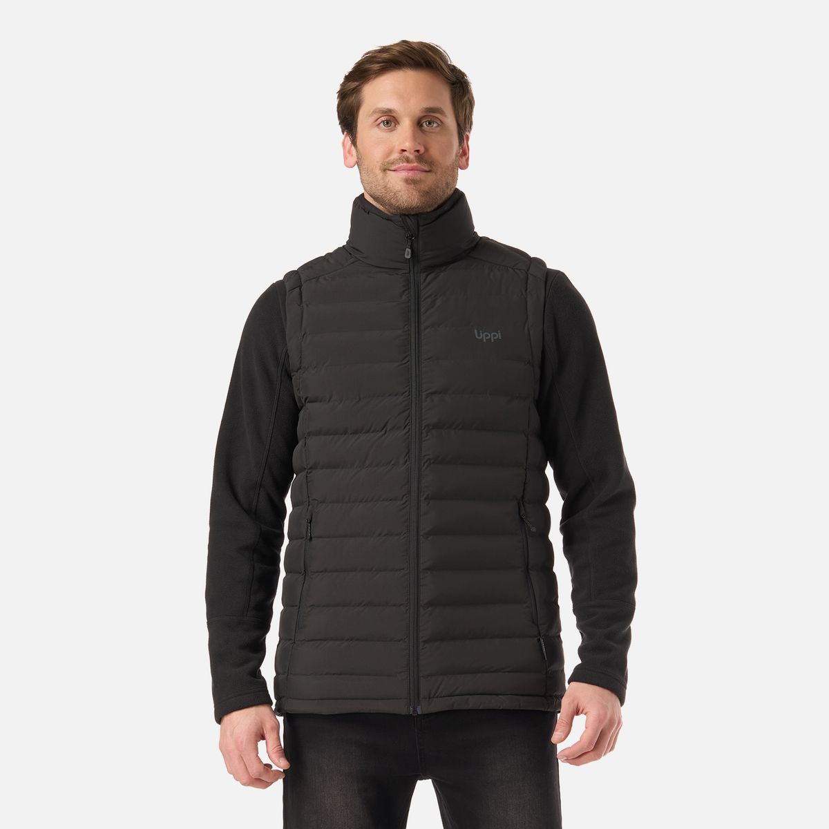 LIPPI - Chaqueta Hombre Snowmass Steam-Pro Vest Negro Lippi