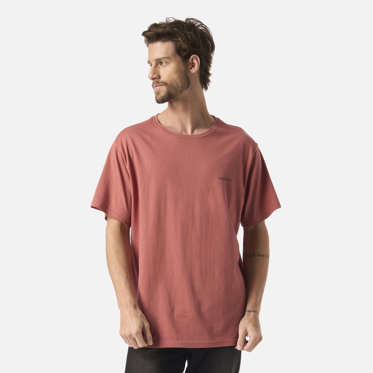 HAKA HONU - Polera Hombre Polo Terracota Claro Haka Honu