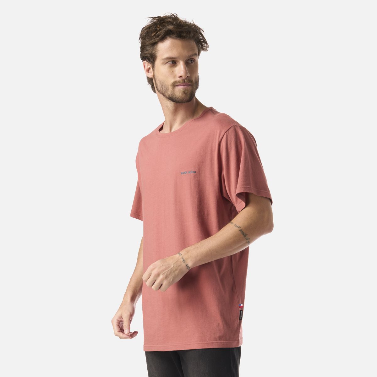 HAKA HONU - Polera Hombre Polo Terracota Claro Haka Honu