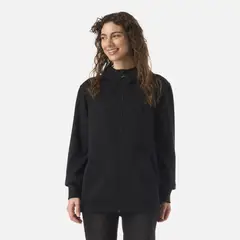 HAKA HONU - Polerón Mujer Motomami Full Zip Negro