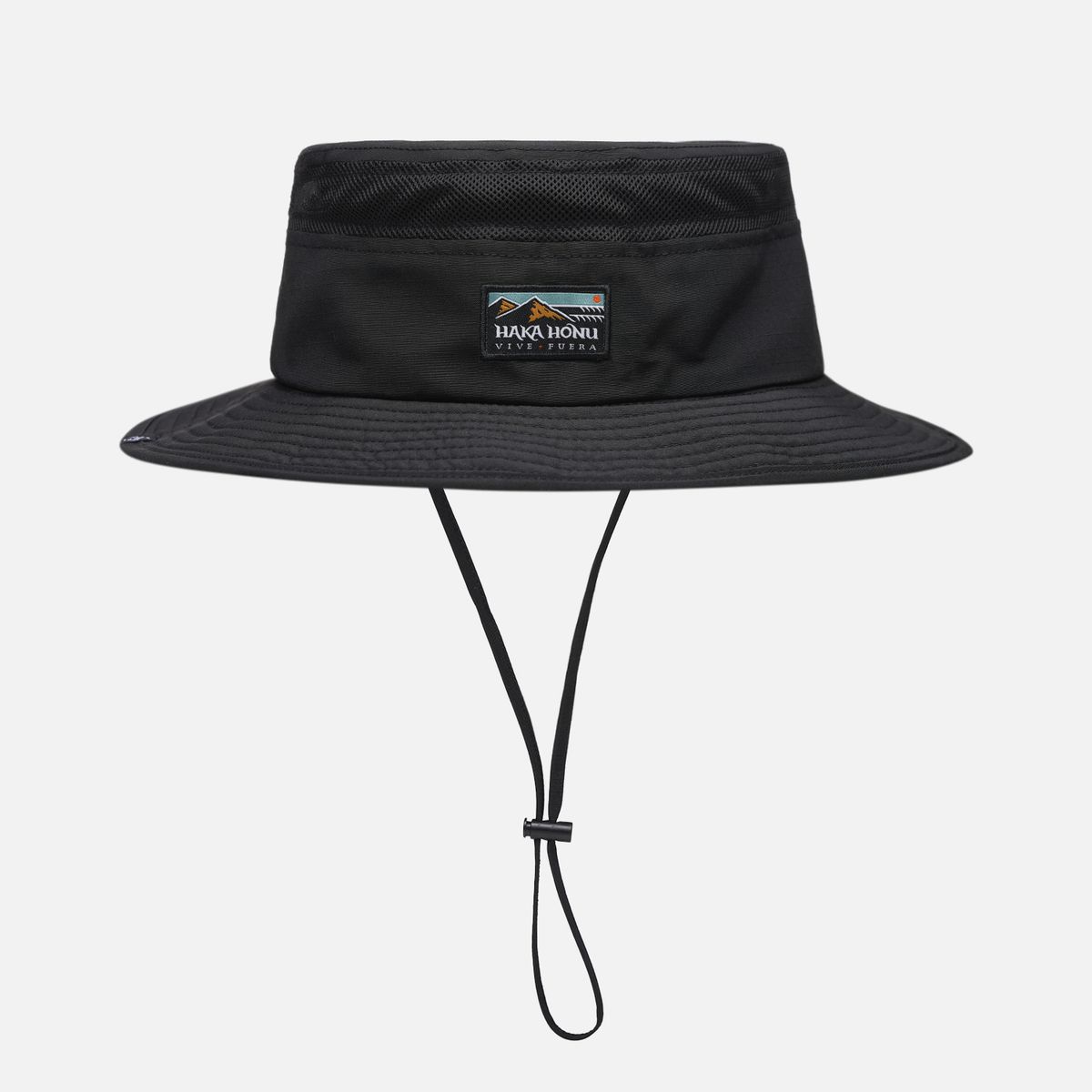 HAKA HONU - Sombrero Unisex Pensador Negro Haka Honu