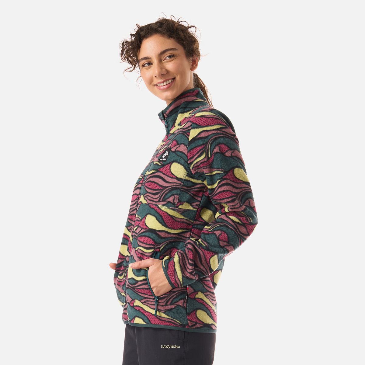 HAKA HONU - Polar Mujer Tokerau Pro Print Petroleo Haka Honu