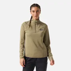 HAKA HONU - Polerón Mujer Taina Verde Oliva