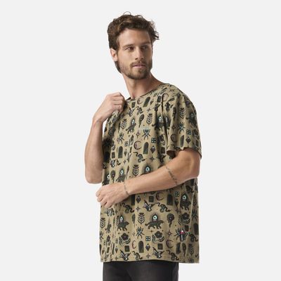 Imagen 2 del producto Polera Hombre Esoterica Print Verde Militar