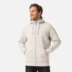 LIPPI - Polerón Hombre Ulmo Light Full Zip Hoody Sweatshirt Gris Melange