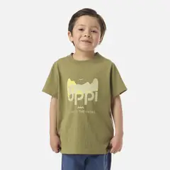LIPPI - Polera Niño Logo T-shirt Verde