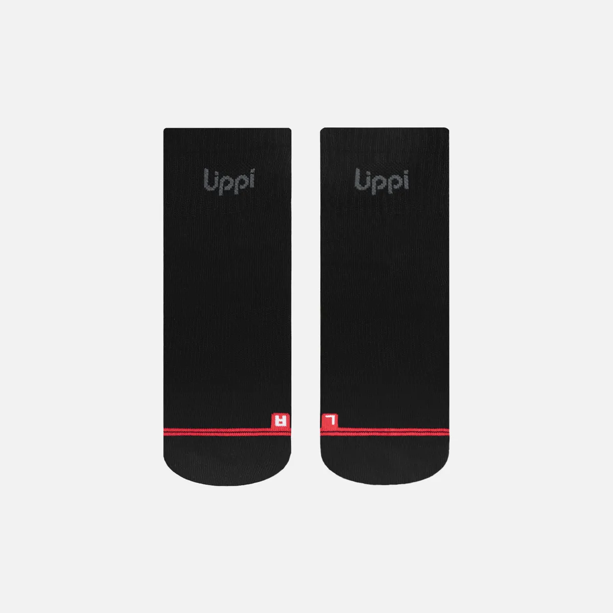 LIPPI - Calcetines Logo Lippi Pack Short Negro Lippi