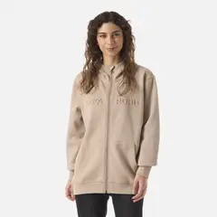 HAKA HONU - Polerón Mujer Motomami Full Zip Taupe