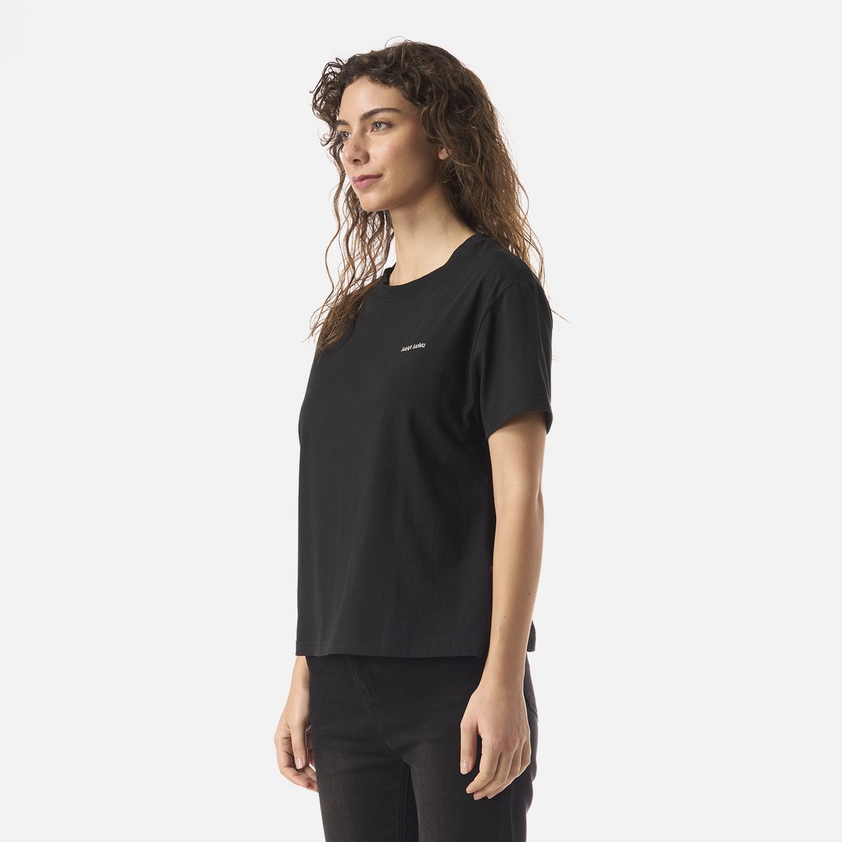 HAKA HONU - Polera Mujer Polo Negro Haka Honu