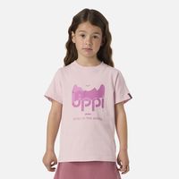 Polera Niña Logo T-shirt Rosa Claro