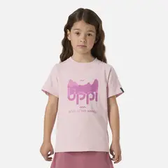 LIPPI - Polera Niña Logo T-shirt Rosa Claro