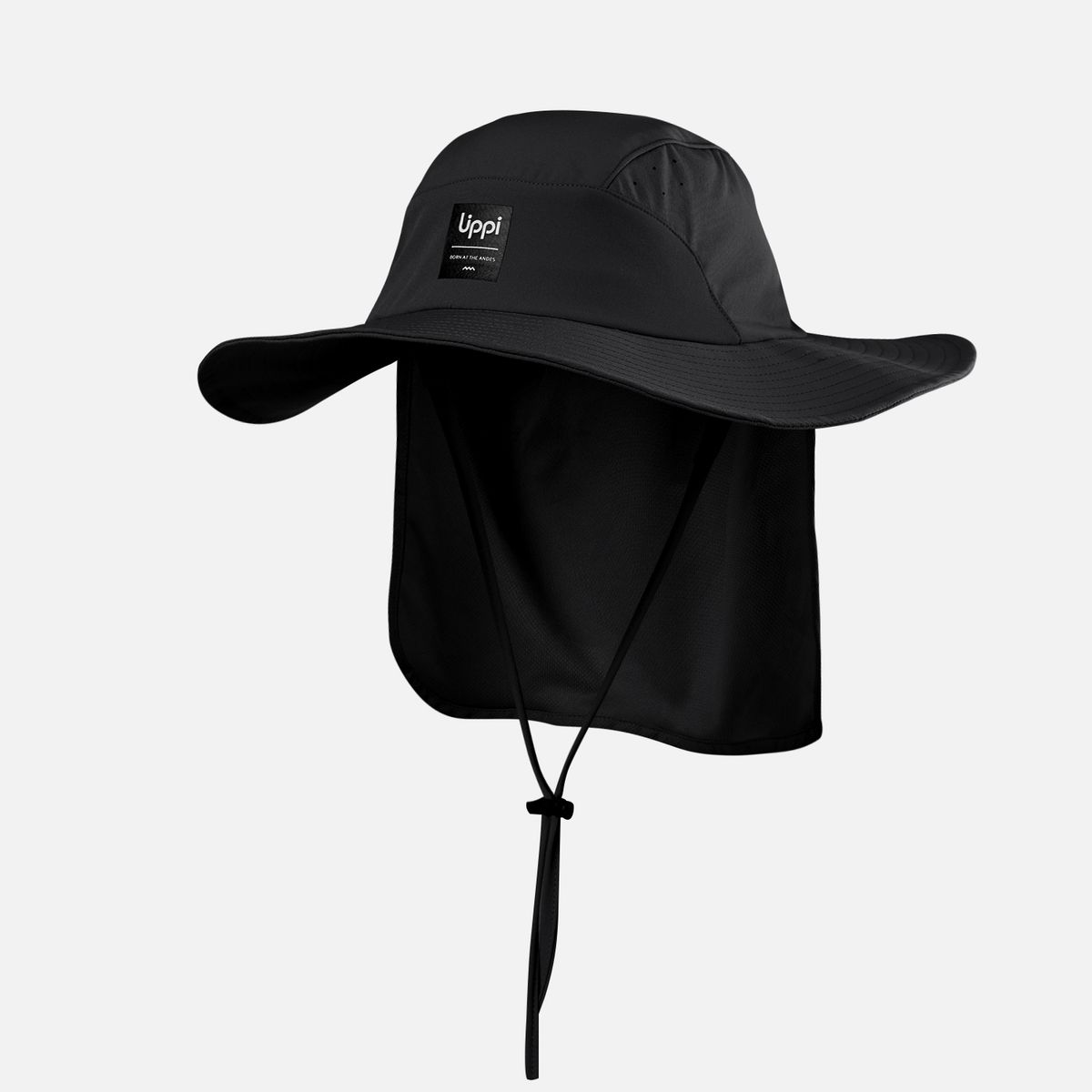 LIPPI - Sombrero Detachable Quepi Hat Negro Lippi