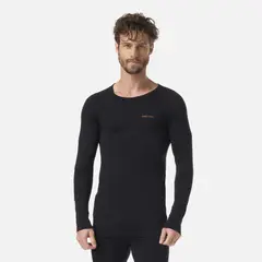 HAKA HONU - Primera Capa Hombre Puma Austral Top Negro
