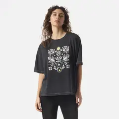 HAKA HONU - Polera Mujer Gorrion Negro