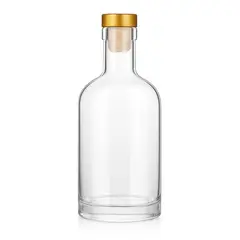 GENERICO - Botella De Vidrio Hermetica Decantadora Vino Licor 200ml