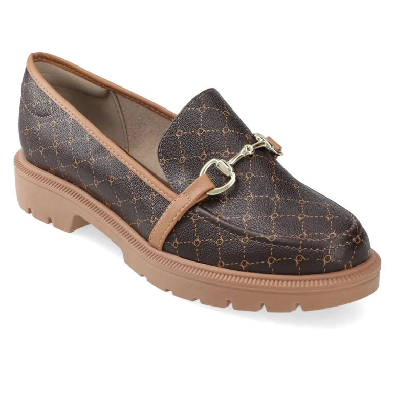 Mocasines Café Con Diseños