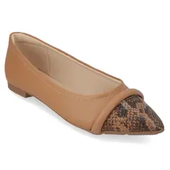 MODARE - Zapato Plano Mujer Café