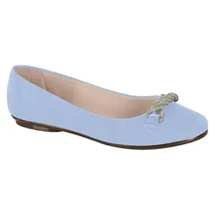 MOLECA - Zapato Plano Mujer Celeste