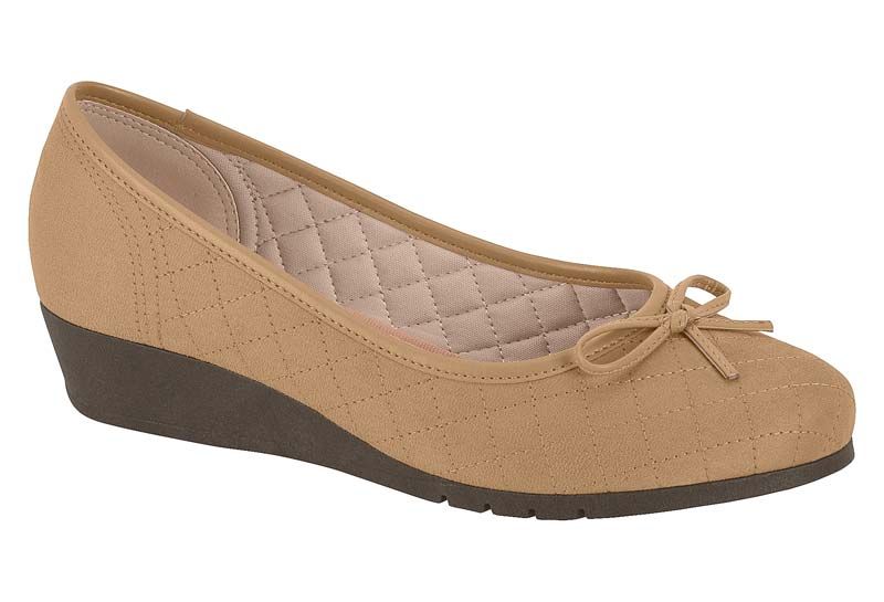 Zapato Plano Mujer Café