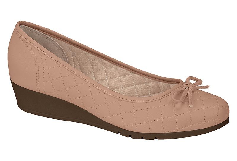Zapato Plano Mujer Beige