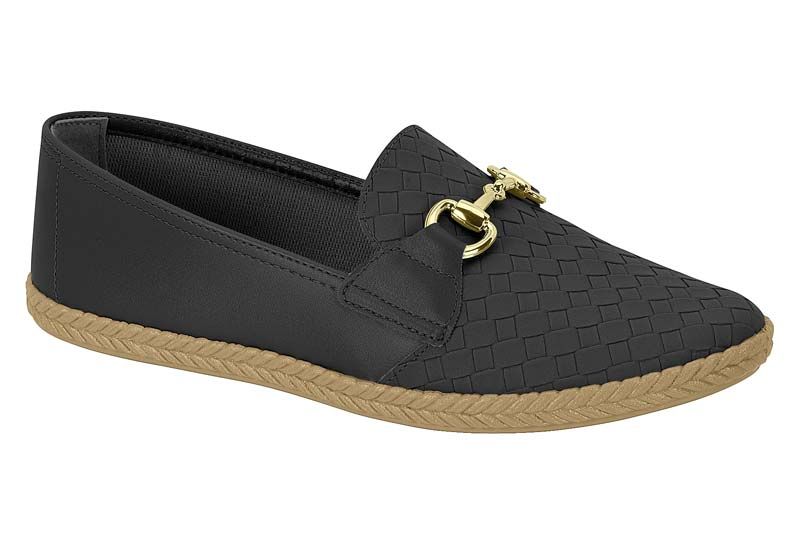 Zapato Plano Mujer Negro