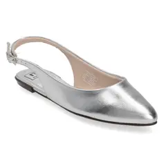 MOLECA - Zapato Plano Mujer Gris
