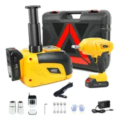 MOVI - KIT DE GATA HIDRAULICO 5 TONELADAS + LLAVE DE IMPACTO