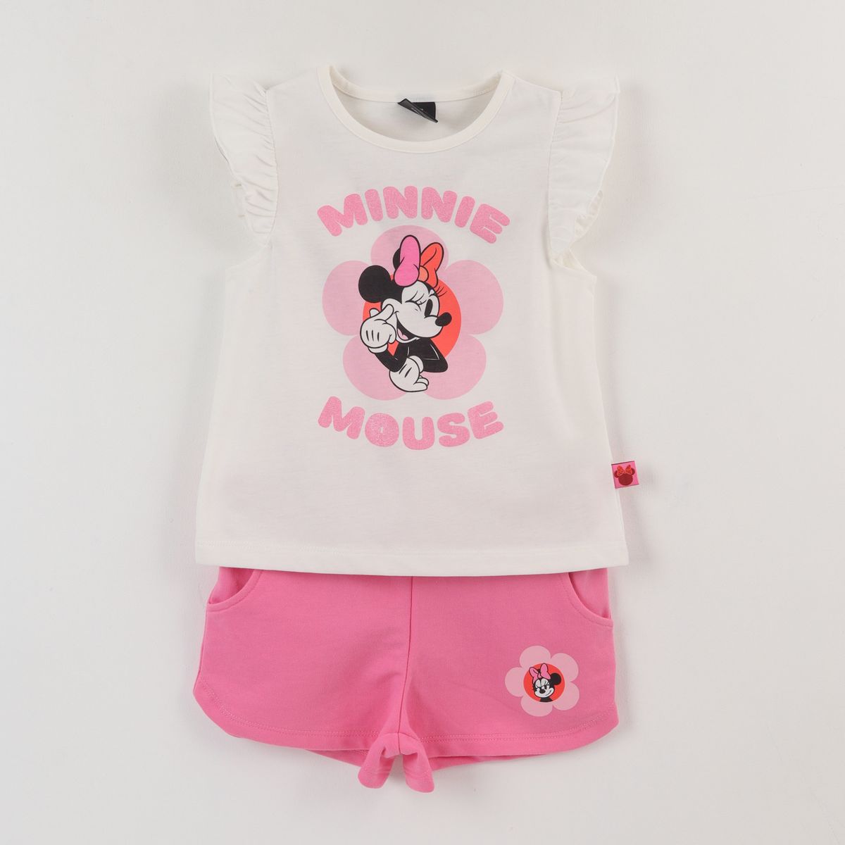 DISNEY - Conjunto Niña Rosado Minnie Mouse Cheeck Disney