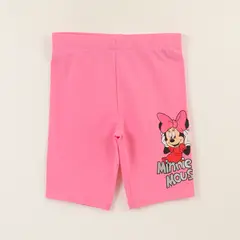 DISNEY - Calza Niña Biker Fucsia Minnie