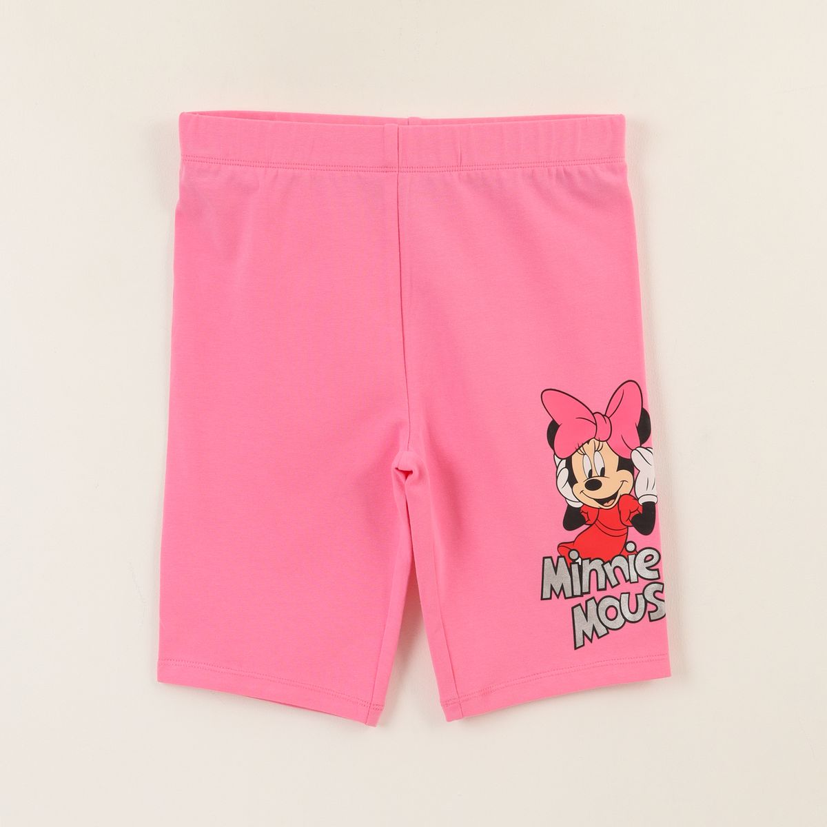 DISNEY - Calza Niña Biker Fucsia Minnie Disney