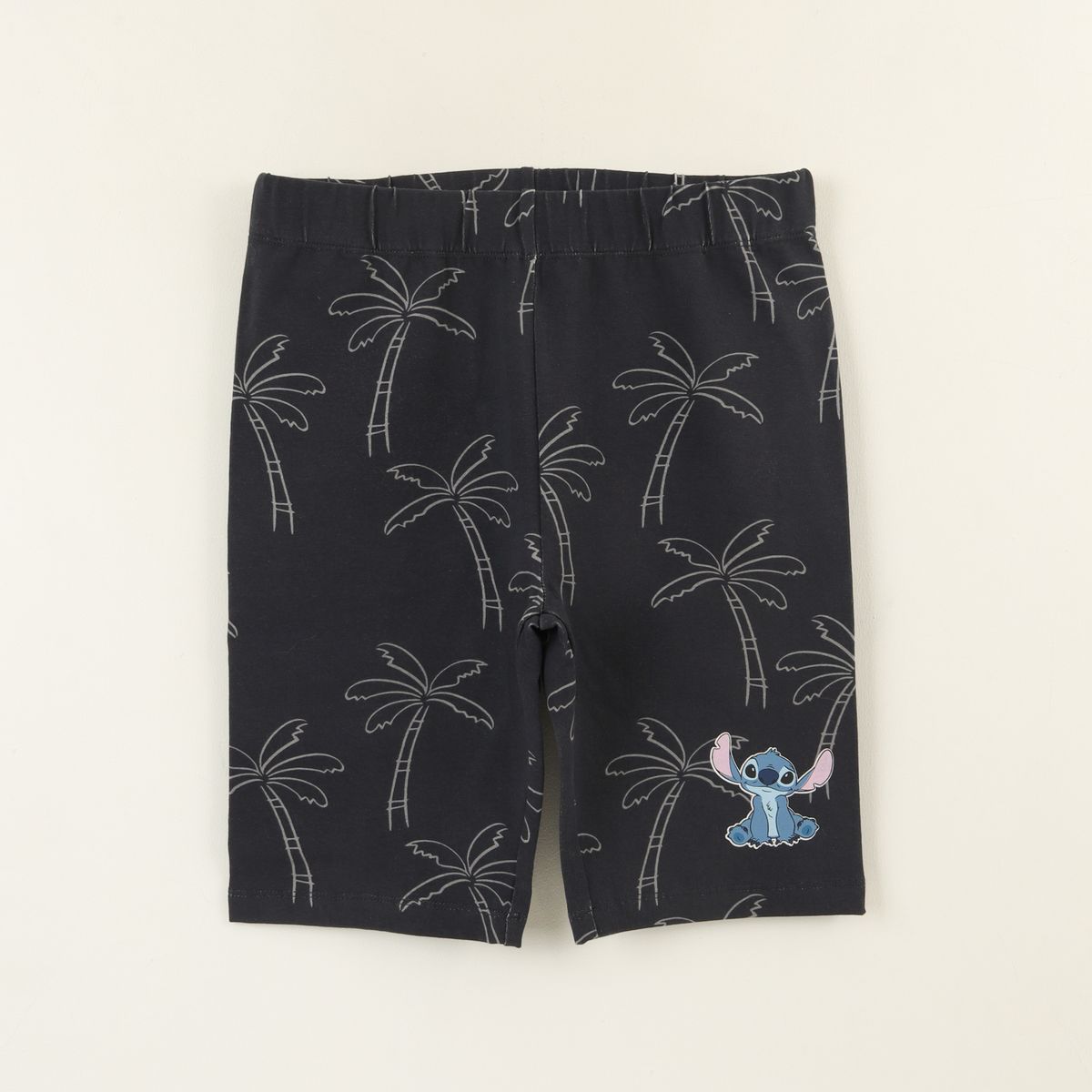 DISNEY - Calza Niña Biker Gris Oscuro Print Lilo & Stitch Disney