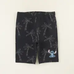 DISNEY - Calza Niña Biker Gris Oscuro Print Lilo & Stitch