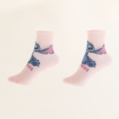 Imagen 2 del producto Tripack Calcetines Niña Rosado Varias Poses Stitch